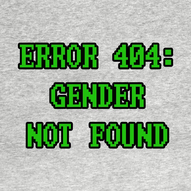 Gender Not Found by TomGrennell